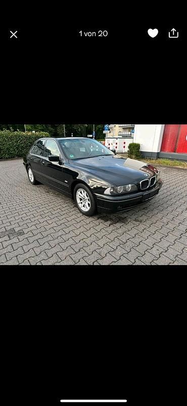 Schwarz Gebraucht 2001 BMW 525 Exclusive Limousine | 4.100 € (Etwas zu teuer) - Bild 1/4