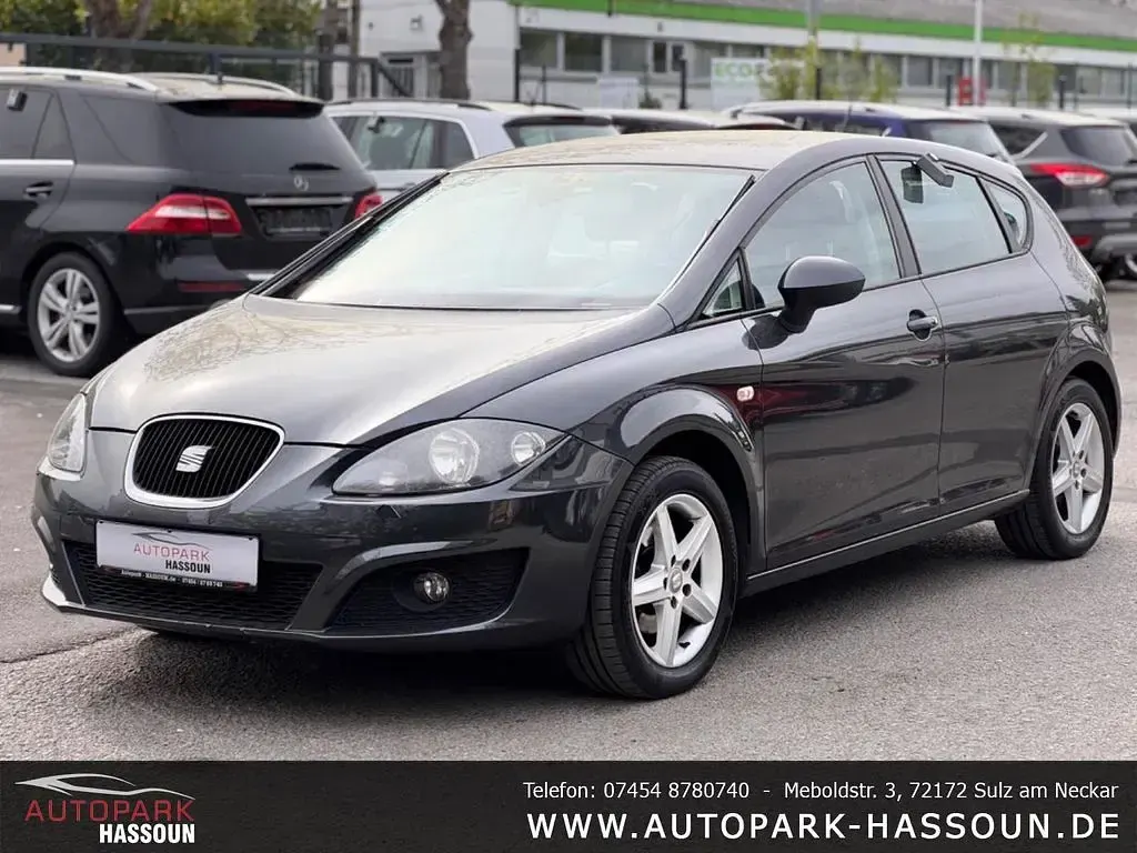 Brugt Seat Leon Reference 105 HK (77 kW) 2012 Grå Sedan