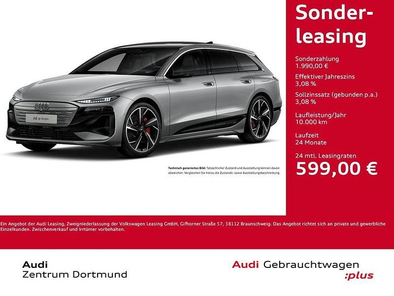 Grau Gebraucht 2025 Audi A6 e-tron Advanced Kombi | 68.711 € (Guter Preis) - Bild 1/4