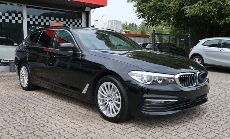 Schwarz Gebraucht 2018 BMW 525 Sport Line Kombi | 22.999 € (Fairer Preis) - Bild 1/4