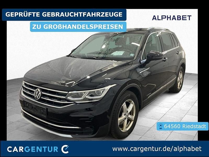 Deep black perleffekt Gebraucht 2021 VW Tiguan Elegance SUV | 21.707 € (Superpreis) - Bild 1/2