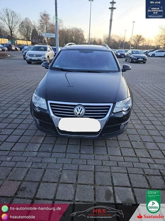 Deep black perleffekt Gebraucht 2007 VW Passat Sportline Kombi | 2.990 € (Superpreis) - Bild 1/3
