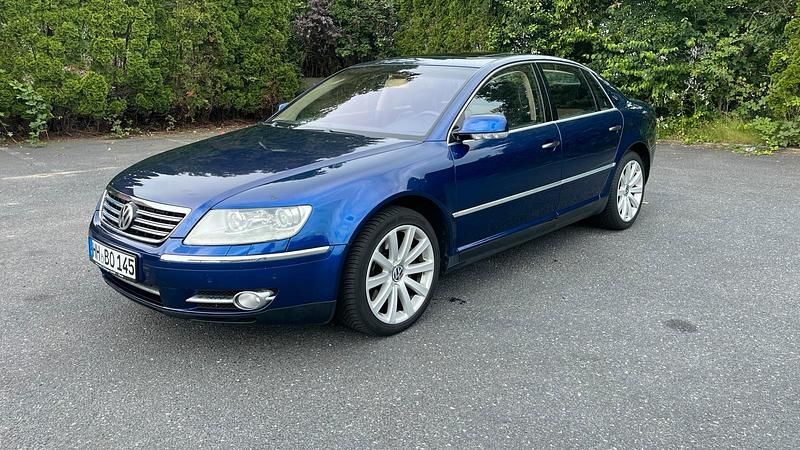 Blau Gebraucht 2009 VW Phaeton Limousine | 6.800 € (Fairer Preis) - Bild 1/4