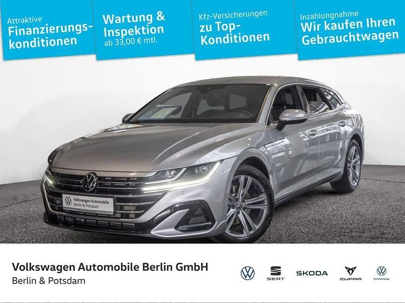 Silber Gebraucht 2021 VW Arteon R-line Limousine | 24.933 € (Guter Preis) - Bild 1/4