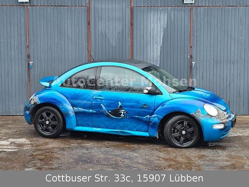 Gebraucht VW New Beetle 101 PS (74 kW) 2004 Blau Kleinwagen