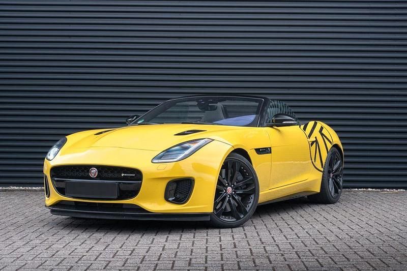 Gelb Gebraucht 2020 Jaguar F-Type R-Dynamic Cabrio | 52.700 € (Fairer Preis) - Bild 1/4