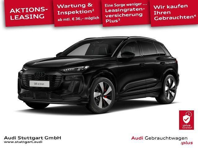 Mythosschwarz metallic Gebraucht 2024 Audi Q6 e-tron Sport SUV | 72.940 € (Fairer Preis) - Bild 1/4