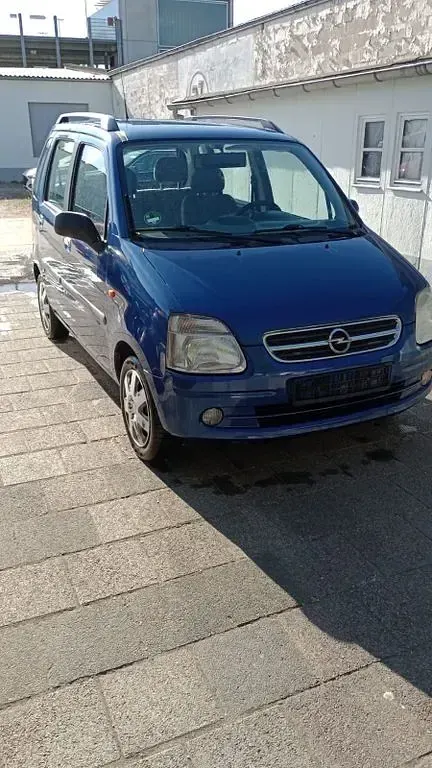 Gebraucht Opel Agila Comfort 75 PS (55 kW) 2002 Blau Van / Kleinbus