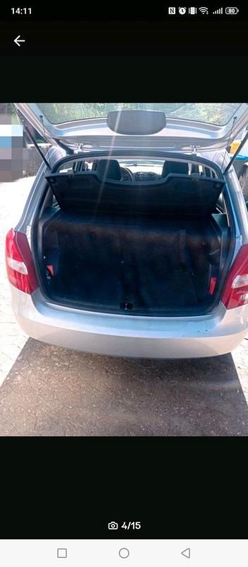 Gebraucht Skoda Fabia 63 PS (46 kW) 2010 Grau Kleinwagen