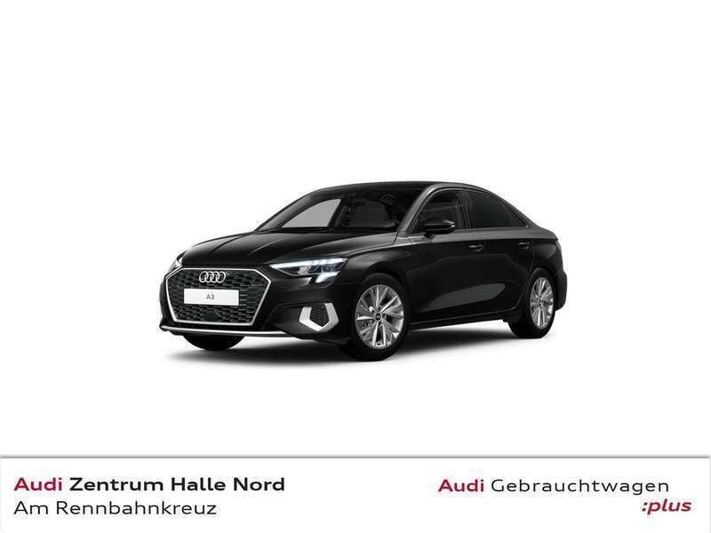 Schwarz Gebraucht 2022 Audi A3 Advanced Plus Limousine | 23.980 € (Superpreis) - Bild 1/4