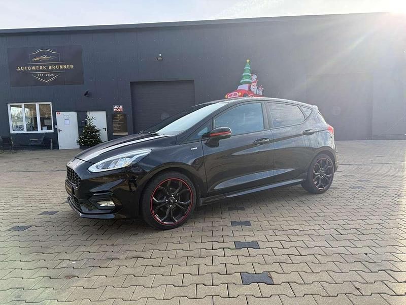 Iridiumschwarz metallic Gebraucht 2019 Ford Fiesta ST-Line Kleinwagen | 12.400 € (Fairer Preis) - Bild 1/4