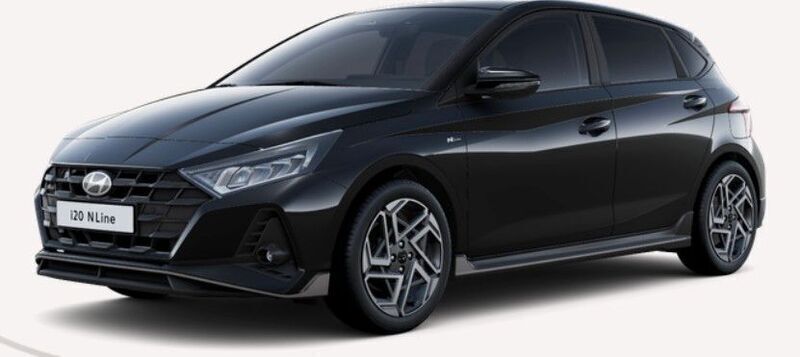 Schwarz Neu 2025 Hyundai i20 N Line Limousine | 24.500 € (Teuer) - Bild 1/1
