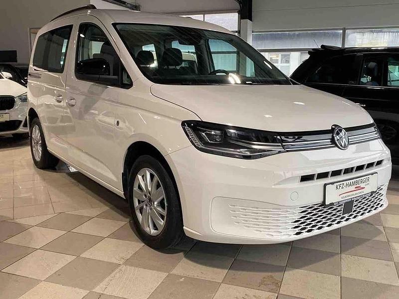 Gebraucht VW Caddy Life 122 PS (89 kW) 2021 Weiß Van / Kleinbus