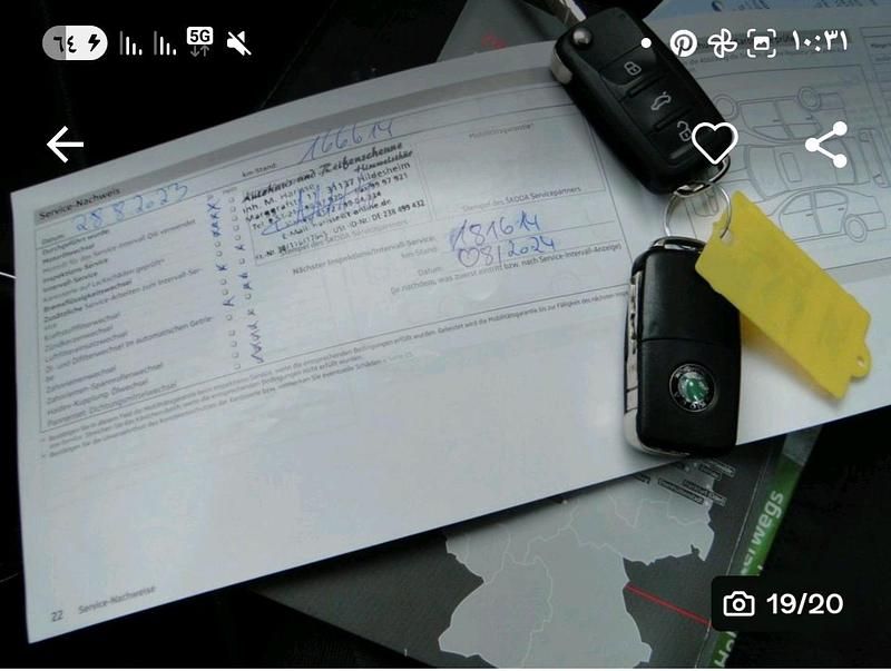 Gebraucht Skoda Fabia 90 PS (66 kW) 2013 Silber Kombi