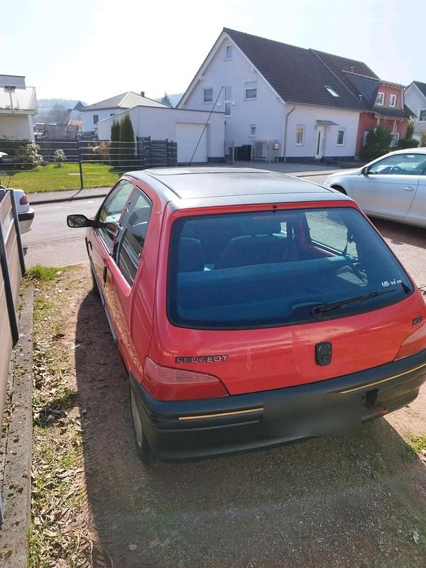 Gebraucht Peugeot 106 1998 Rot Kleinwagen