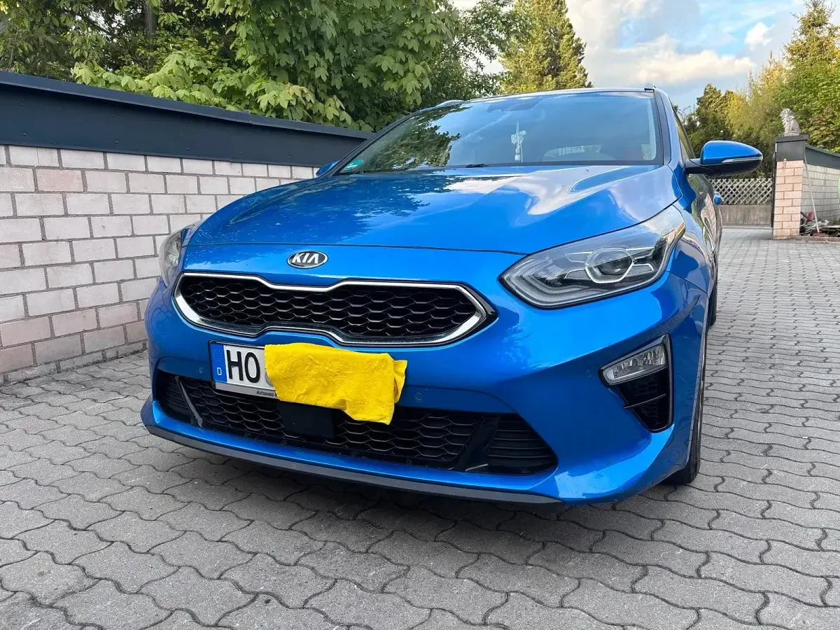 Gebraucht Kia Ceed GT GT 136 PS (100 kW) 2019 Blau Kombi