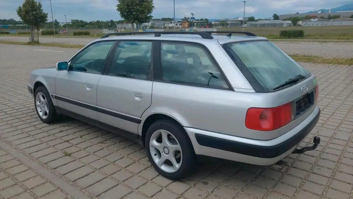 Gebraucht Audi 100 174 PS (127 kW) 1992 Silber Kombi