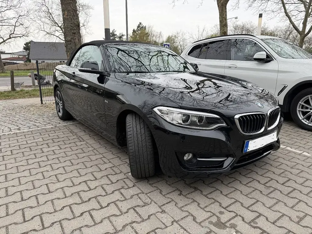 Second-hand BMW 218 150 CP (110 kW) 2016 Negru Cabrio