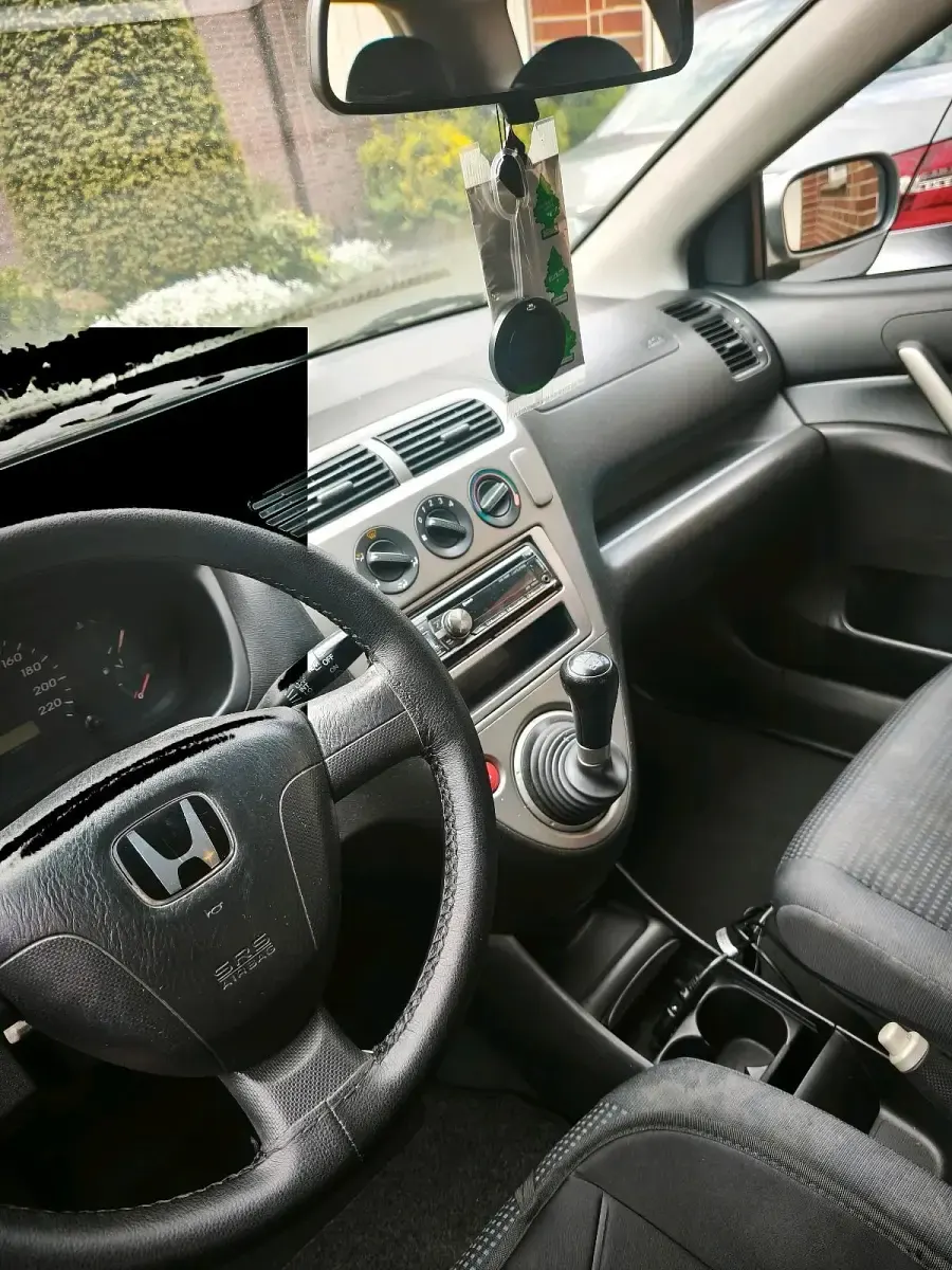 Gebraucht Honda Civic 90 PS (66 kW) 2003 Silber Kleinwagen