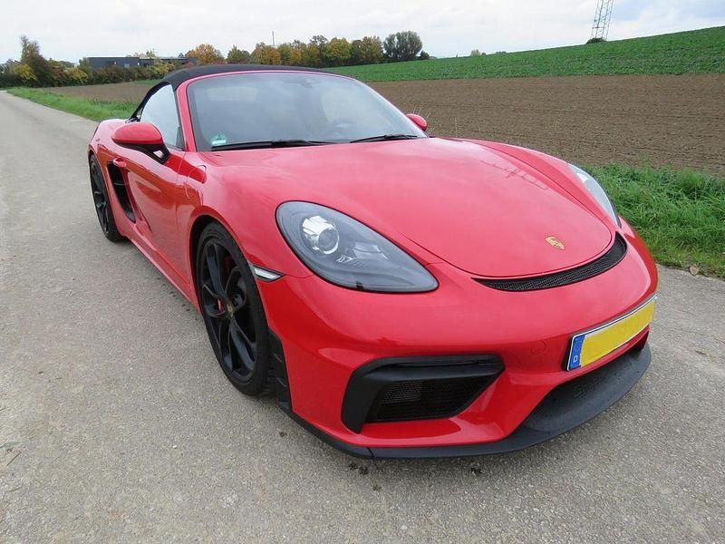 Gebraucht Porsche 718 Spyder 420 PS (308 kW) 2021 Rot Cabrio