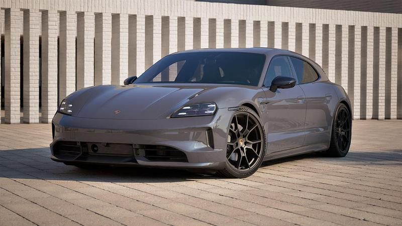 Schiefergrau neo Neu 2025 Porsche Taycan Black Edition Limousine | 133.720 € (Etwas zu teuer) - Bild 1/4