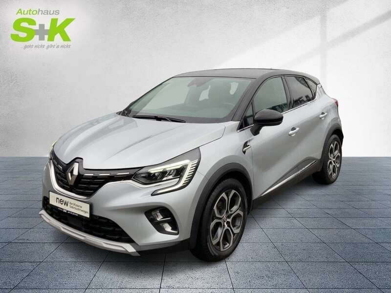 Silber + dach schwarz (silber) Gebraucht 2021 Renault Captur Intens SUV | 17.280 € (Guter Preis) - Bild 1/4