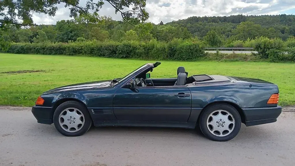 Gebraucht Mercedes SL500 320 PS (235 kW) 1994 Schwarz Cabrio