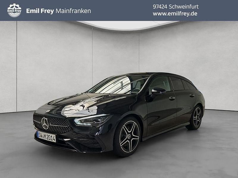 Schwarz Gebraucht 2025 Mercedes CLA200 Shooting Brake AMG Kombi | 41.650 € - Bild 1/4