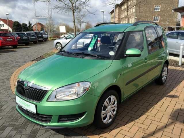 Gebraucht Skoda Roomster Plus Edition 86 PS (63 kW) 2011 Grün metallic Van / Kleinbus