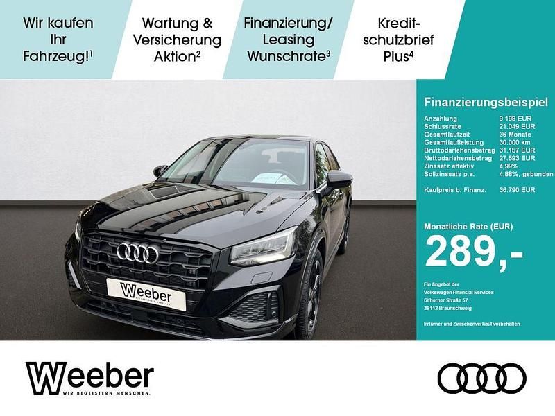 Schwarz Gebraucht 2025 Audi Q2 Advanced SUV | 36.790 € - Bild 1/4