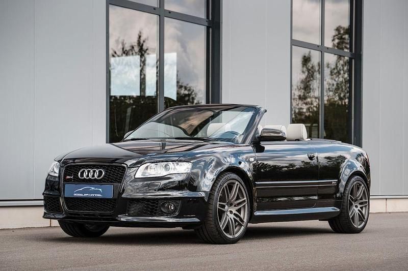 Schwarz Gebraucht 2007 Audi RS4 Sport Cabrio | 49.850 € (Etwas zu teuer) - Bild 1/4