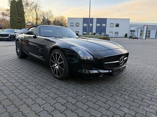 Gebraucht Mercedes SLS AMG AMG 591 PS (434 kW) 2014 Schwarz metallic (metallic) Cabrio