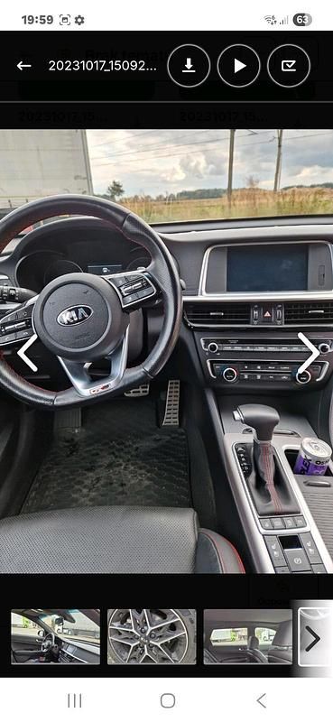 Gebraucht Kia Optima 179 PS (131 kW) 2019 Rot Kombi