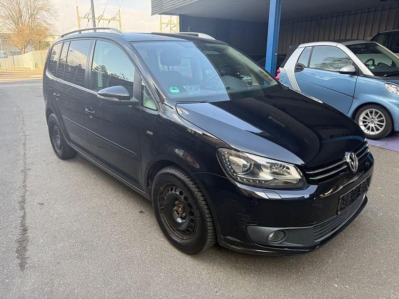 Gebraucht VW Touran Match 140 PS (102 kW) 2012 Schwarz Van / Kleinbus