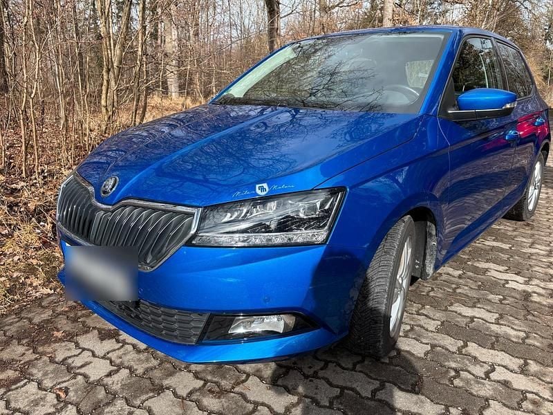 Gebraucht Skoda Fabia Style 95 PS (69 kW) 2021 Blau Limousine
