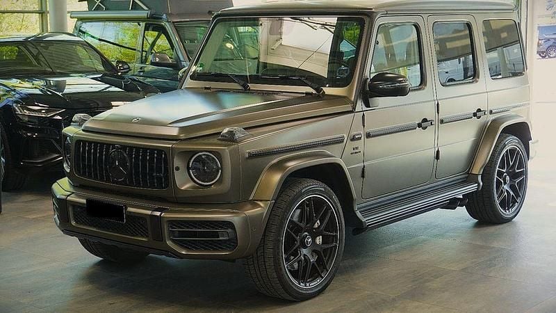 Grau Gebraucht 2021 Mercedes G63 AMG AMG SUV | 144.991 € (Guter Preis) - Bild 1/4