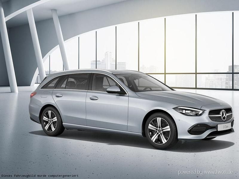 Gebraucht Mercedes C220 Avantgarde 200 PS (147 kW) 2022 Metalliclack hightechsilber Kombi