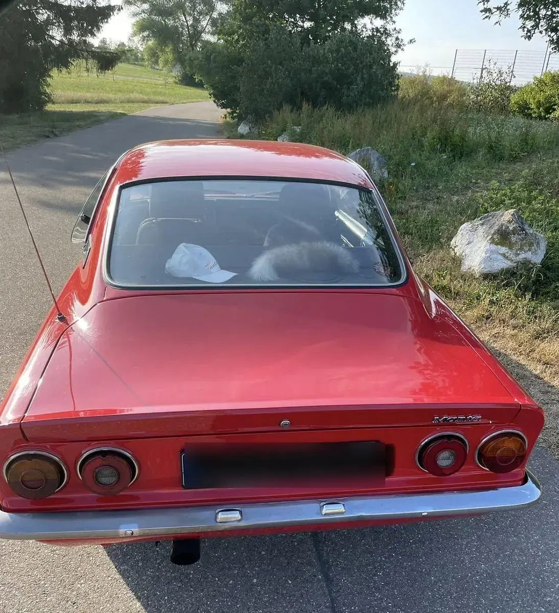 Gebraucht Opel Manta 103 PS (75 kW) 1971 Rot Coupé