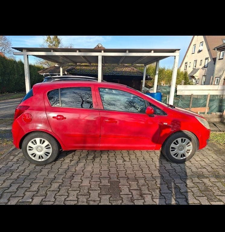 Gebraucht Opel Corsa 80 PS (58 kW) 2008 Rot Kleinwagen