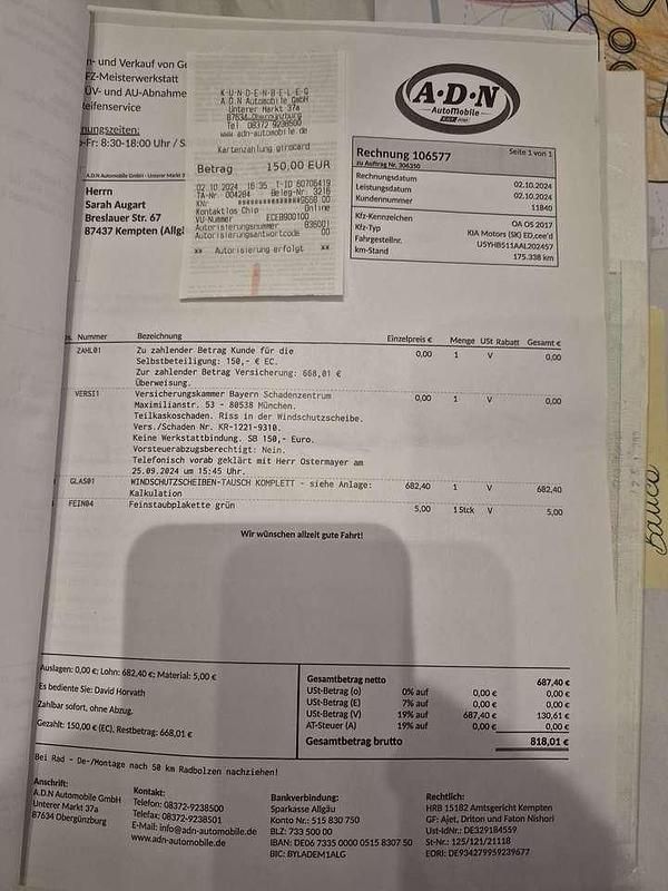 Gebraucht Kia Ceed Spirit 90 PS (66 kW) 2010 Kleinwagen