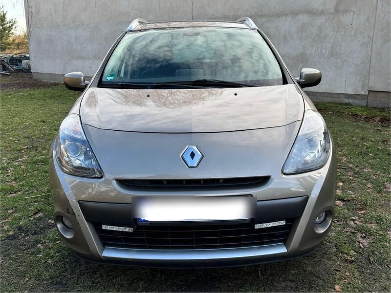 Braun Gebraucht 2009 Renault Clio GrandTour Luxe Kombi | 3.499 € - Bild 1/4