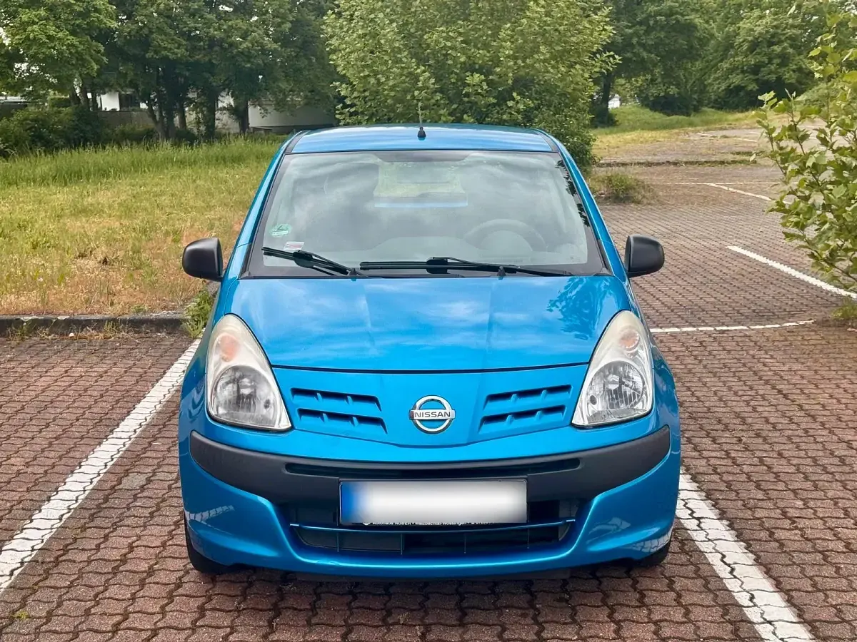 Gebraucht Nissan Pixo 68 PS (50 kW) 2009 Blau Kleinwagen