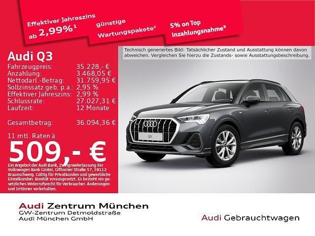 Gebraucht Audi Q3 S-Line 190 PS (139 kW) 2022 Daytonagrau perleffekt SUV