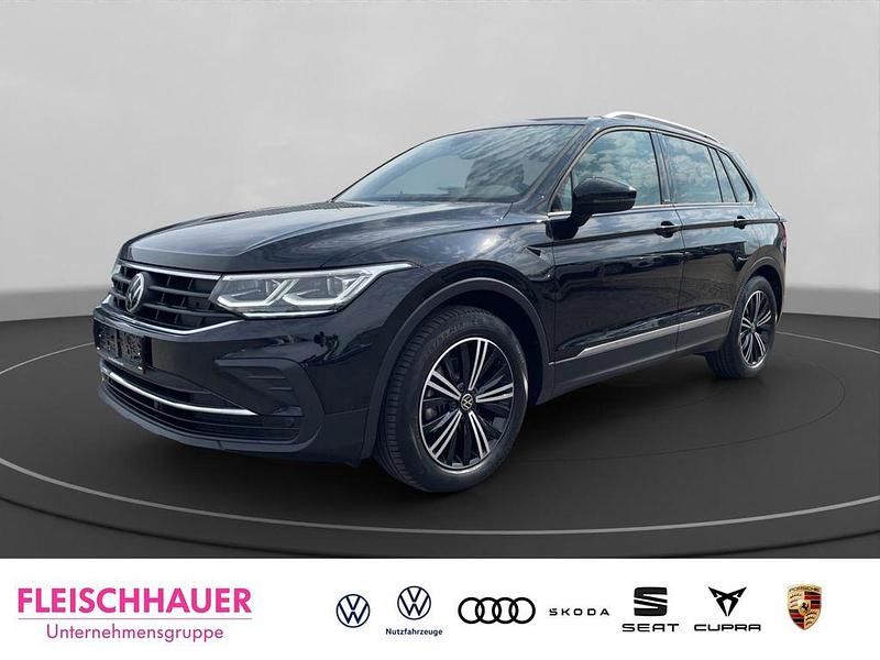 Schwarz Gebraucht 2021 VW Tiguan United SUV | 27.390 € (Fairer Preis) - Bild 1/4