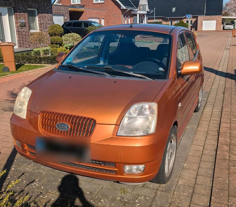 Gebraucht Kia Picanto 65 PS (47 kW) 2004 Orange Kleinwagen