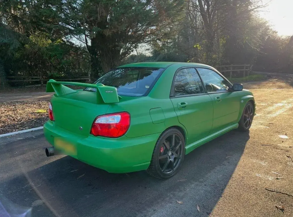 Gebraucht Subaru Impreza 224 PS (164 kW) 2005 Grün Limousine