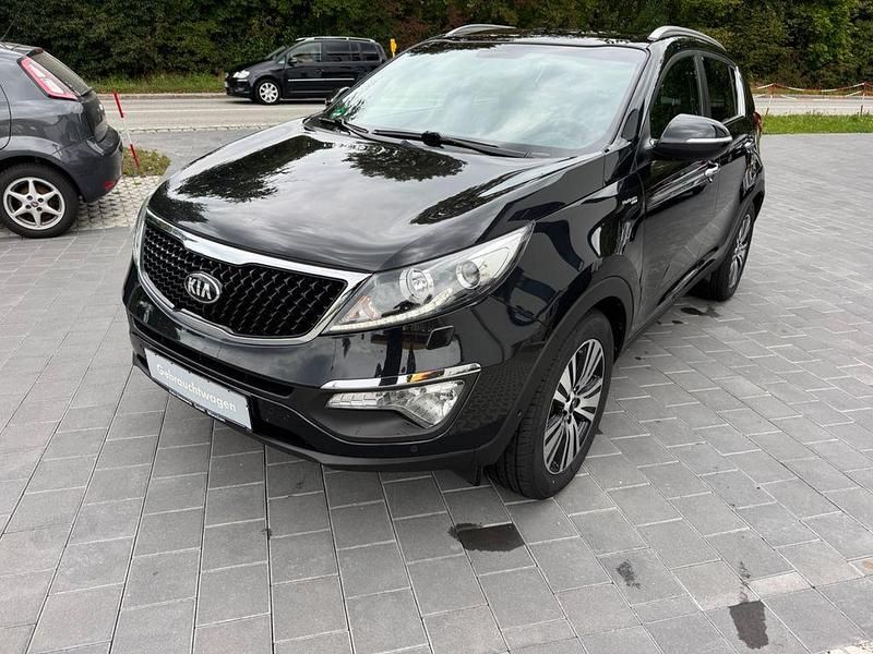 Schwarz Gebraucht 2015 Kia Sportage Platinum Edition SUV | 10.800 € (Guter Preis) - Bild 1/4