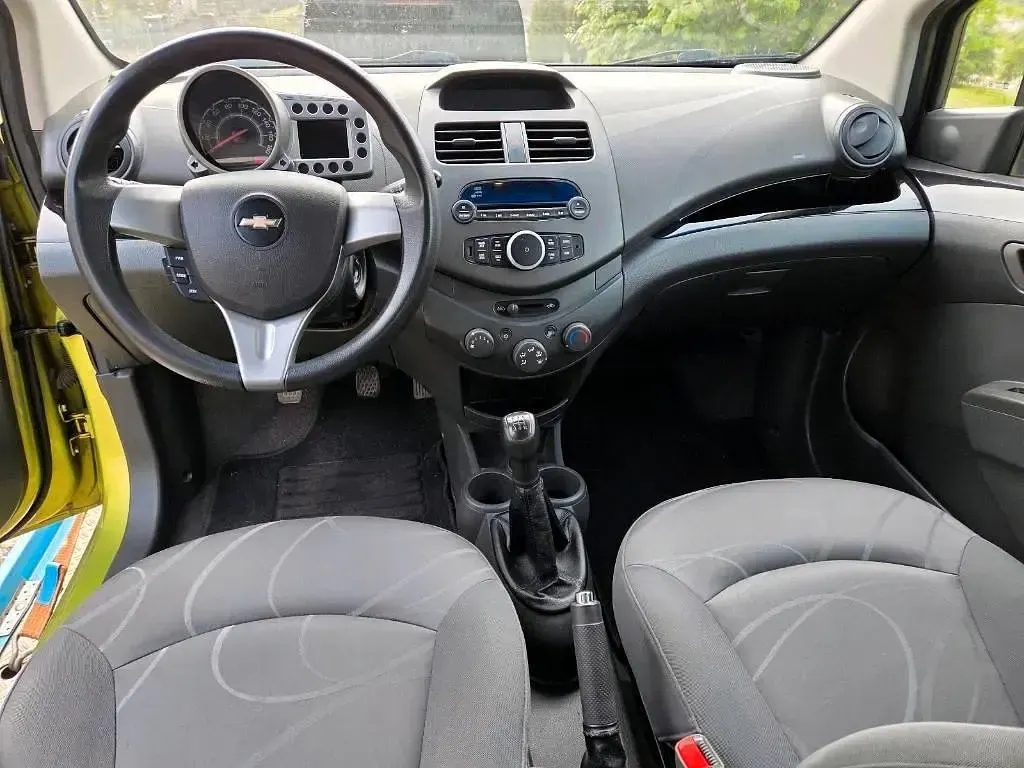 Gebraucht Chevrolet Spark 2011 Grün Kleinwagen