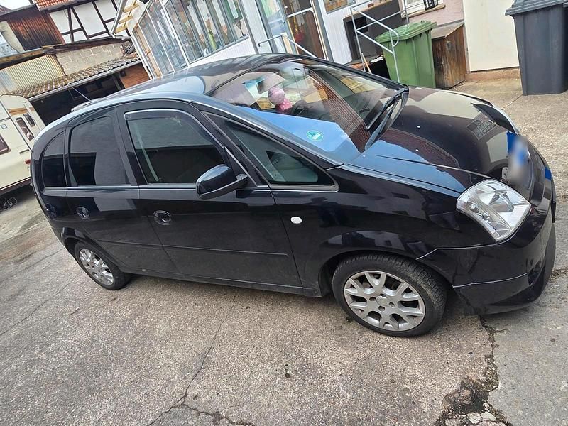 Gebraucht Opel Meriva 90 PS (66 kW) 2008 Schwarz Van / Kleinbus