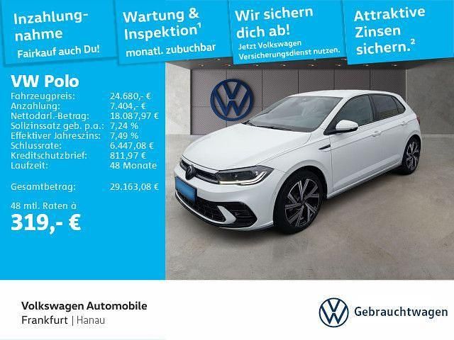 Weiß Gebraucht 2023 VW Polo R-line Limousine | 24.680 € (Etwas zu teuer) - Bild 1/4